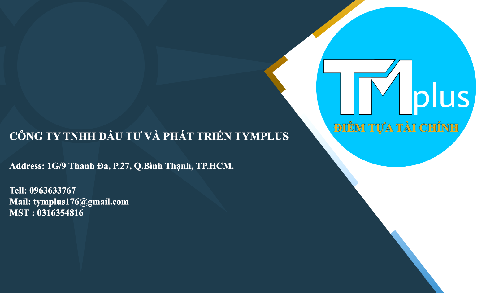 Công Ty TNHH Đầu Tư Và Phát Triển Tymplus
