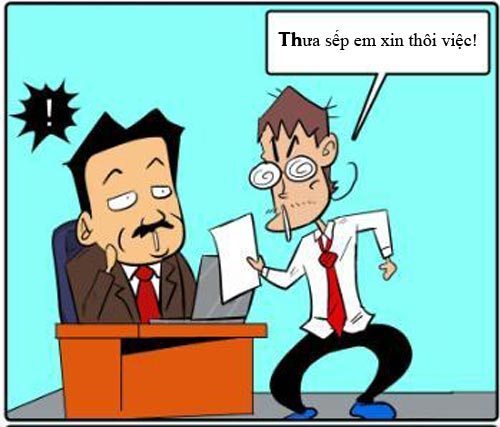 ứng xử đẹp khi xin nghỉ việc