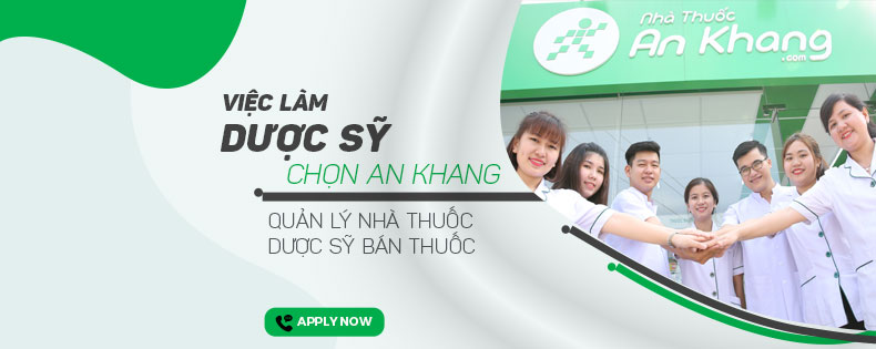 Nhà Thuốc An Khang tuyển dụng Chuyên viên Mua Hàng Dược Phẩm làm việc tại Long An, chế độ đãi ngộ cao, môi trường làm việc chuyên nghiệp