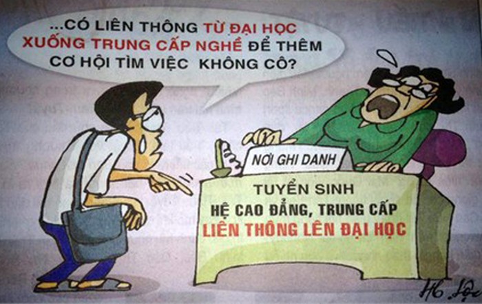 học đại học học nghề