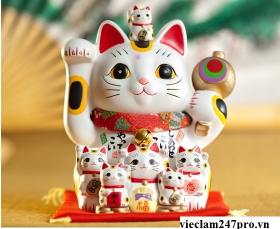 Mèo may mắn Maneki Neko