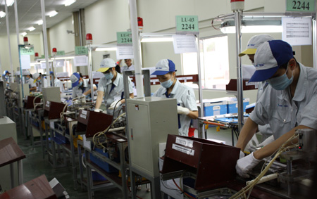làm việc khu công nghiệp Hà Nội