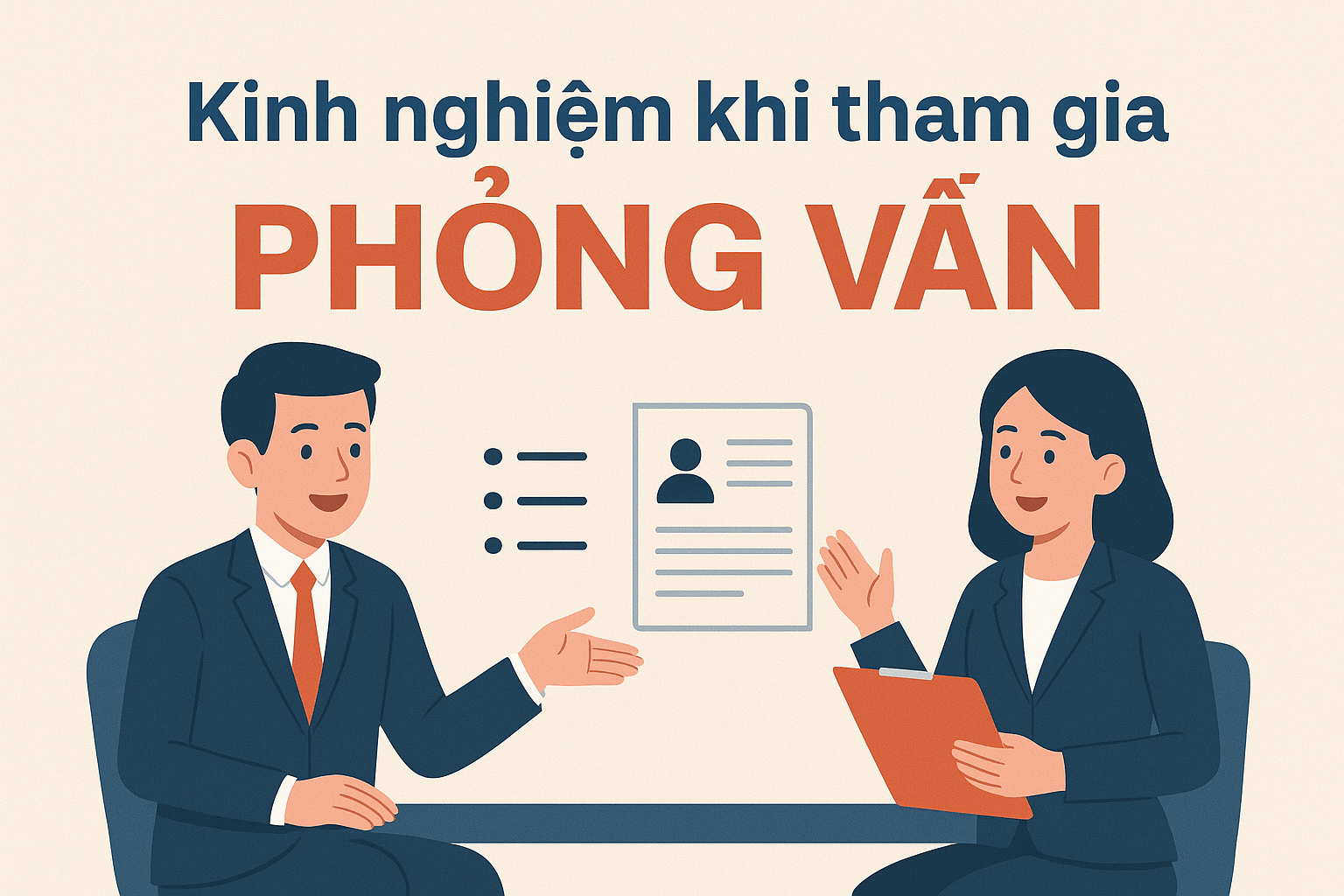 Bật Mí Bí Kíp Phỏng Vấn